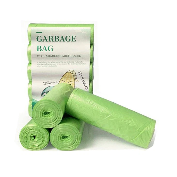Eco-friendly biodegradable compostable trash bags