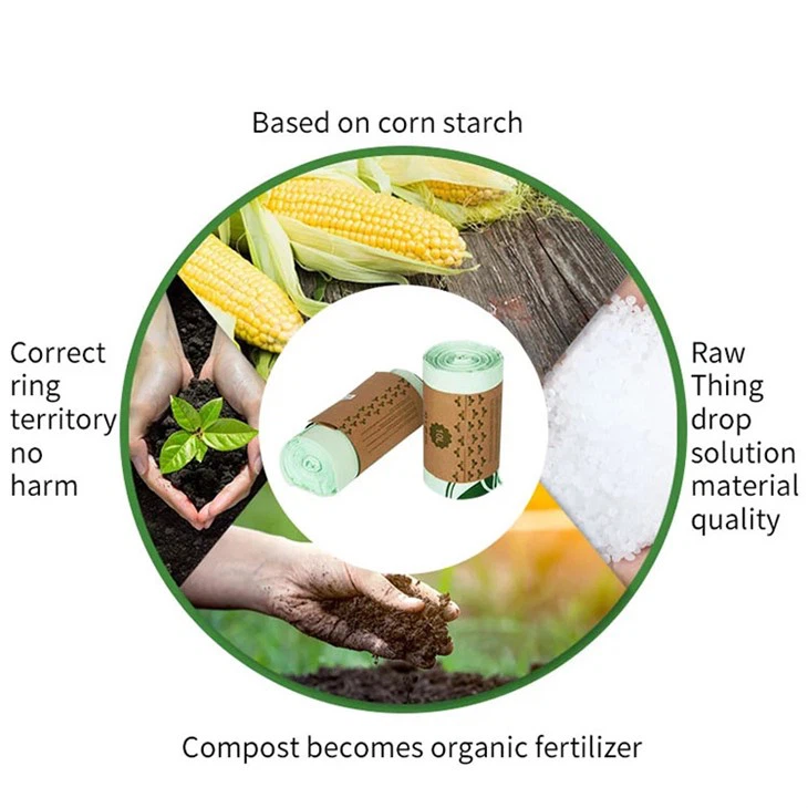 Eco Friendly Bio Degradable Compostable Shopping Tshirt Bags