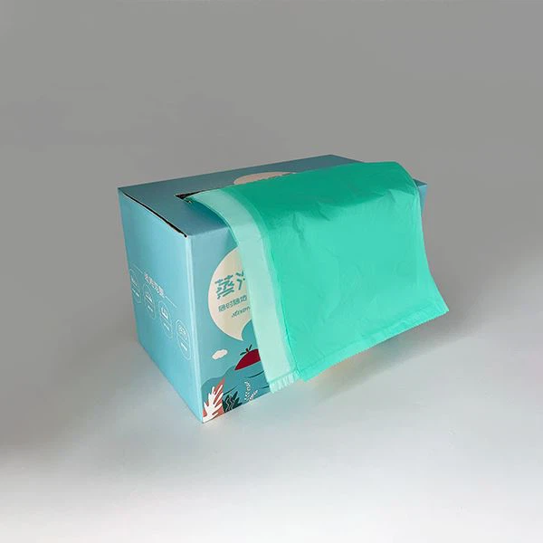 Interleaved Overlapped Garbage Bag Roll Bag Drawstring Bag