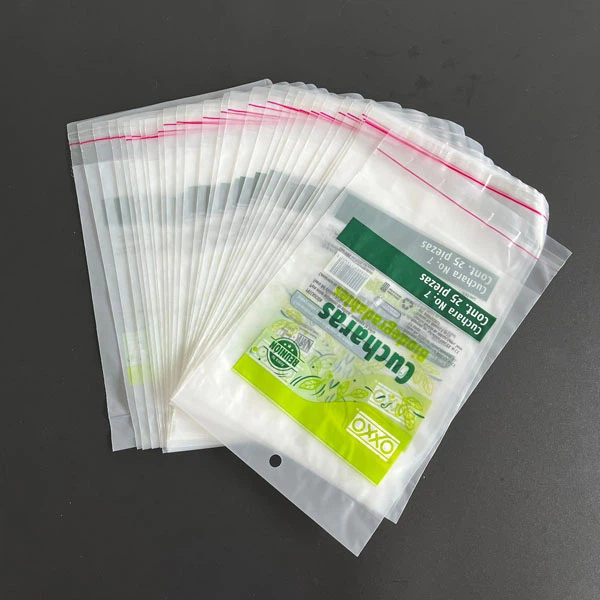 Matte Surface Hookable Thin Self-adhesive Bag