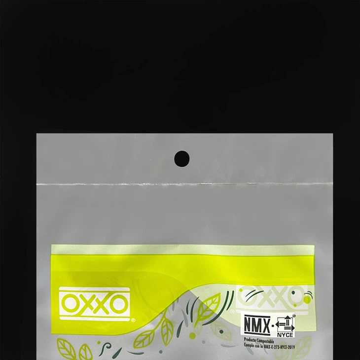 Matte Surface Hookable Thin Self-adhesive Bag