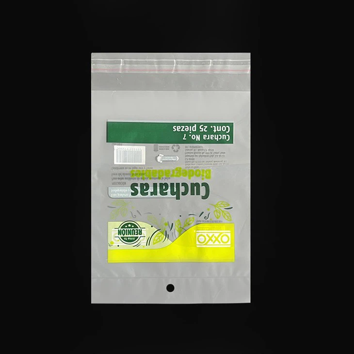 Matte Surface Hookable Thin Self-adhesive Bag