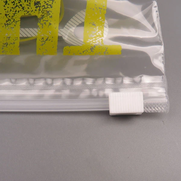Transparent Slider Bags Zipper Bag Pull Bone Bag