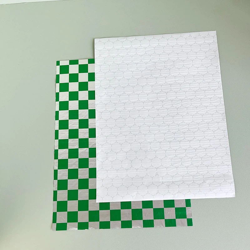 hamburger wrapping paper