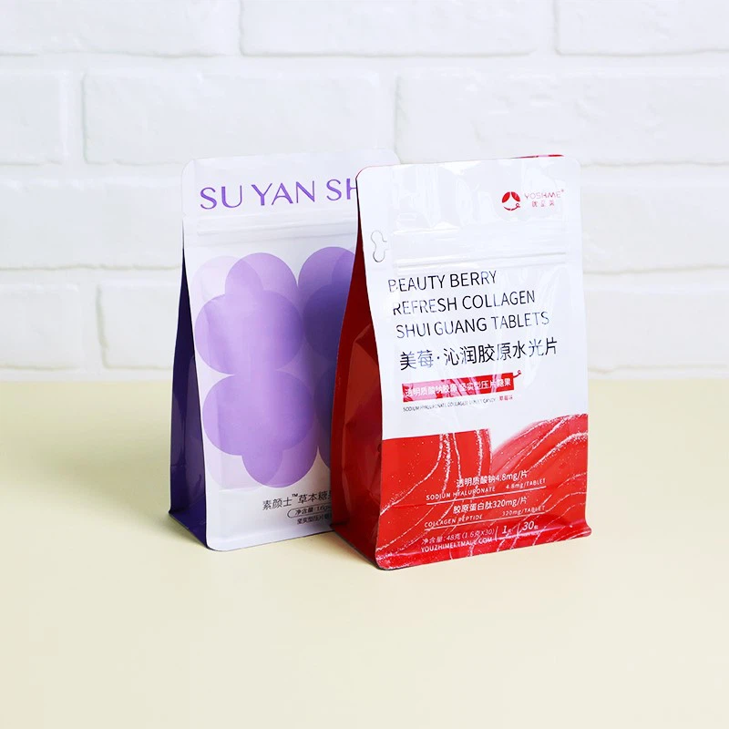 Eight-Sided Sealing Vertical Beauty Mask Composite Bag Eight-Sided Sealing Vertical Beauty Mask Composite Bag