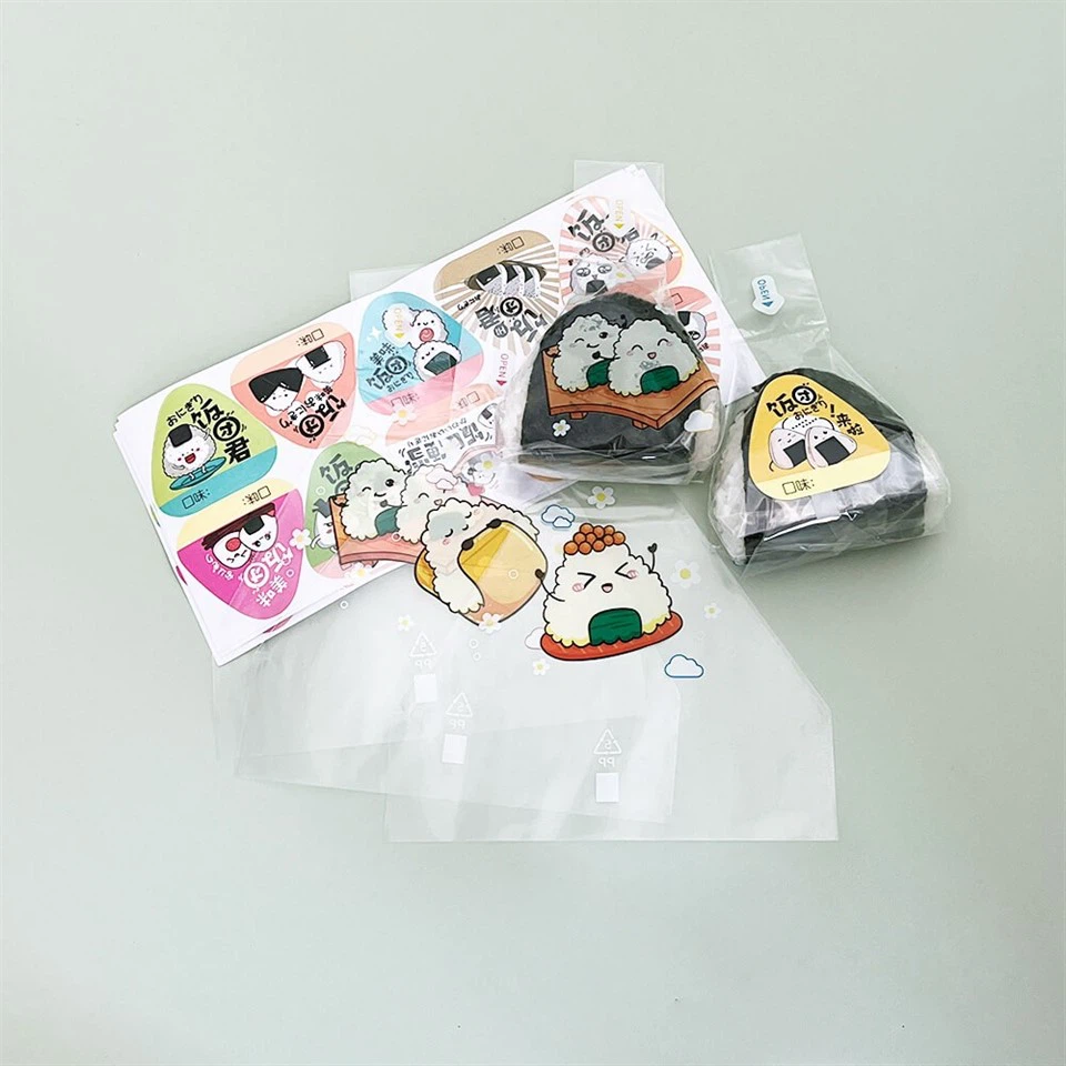 Plastic rice ball bag